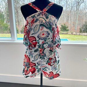 Club Monaco floral romper size 0